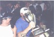 Brent Tarrant Drinks From Cup