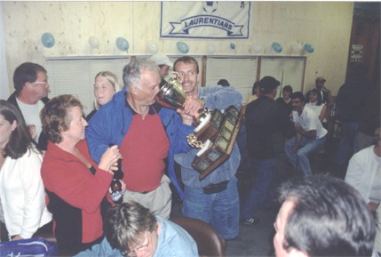 Fan Drinks From Cup