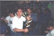 Corey Walsh drinks from Cup